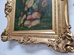 Vintage French Fabulous Large Oil On Canvas | Antique & Vintage | Moonee Ponds Antiques | Australia Wide Delivery