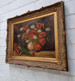 Beautiful Framed French Oil Painting | Antique & Vintage | Moonee Ponds Antiques | Australia Wide Delivery