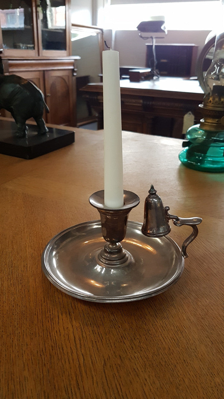 Victorian Chamber Candlestick and Snuffer | Antique & Vintage | Moonee Ponds Antiques | Australia Wide Delivery