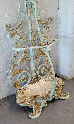 19th Century French Cast Iron Painted and Gilded Hall Stand | Antique & Vintage | Moonee Ponds Antiques | Australia Wide Delivery