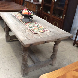 Weathered French Farmhouse Table