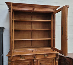 Amazing French 19th Century Oak Two-Door Bookcase | Antique & Vintage | Moonee Ponds Antiques | Australia Wide Delivery