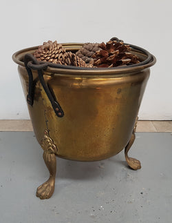 Vintage Brass Coal Bucket | Antique & Vintage | Moonee Ponds Antiques | Australia Wide Delivery