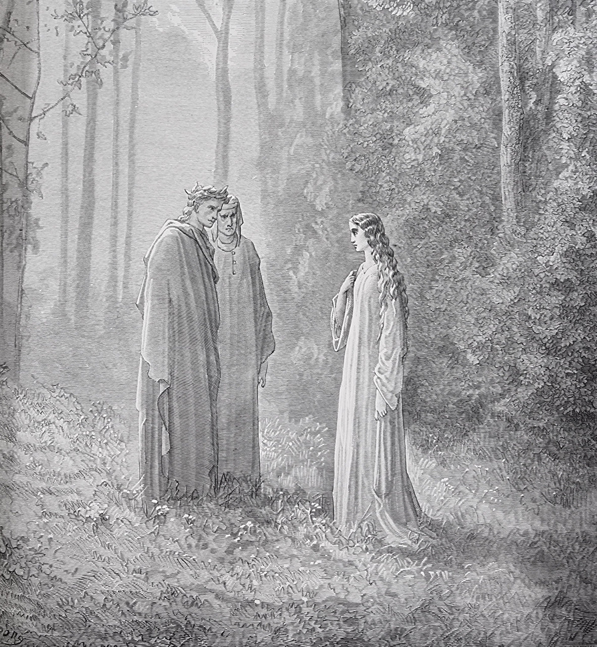 Dantes The Vision of Purgatory & Paradise together with The Vision of Hell 2 Volumes | Antique & Vintage | Moonee Ponds Antiques | Australia Wide Delivery