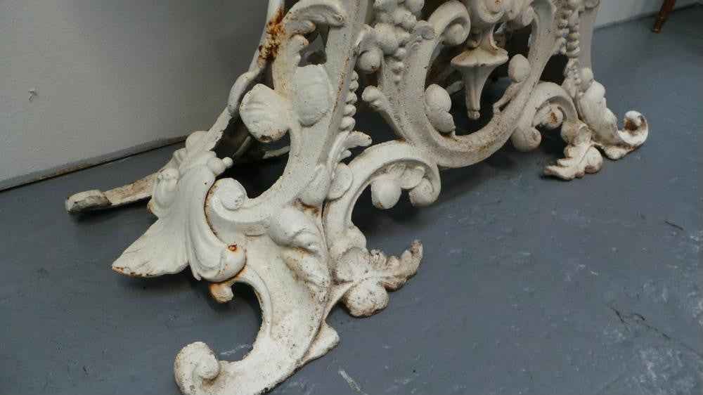 Victorian Style Cast Iron Table | Antique & Vintage | Moonee Ponds Antiques | Australia Wide Delivery