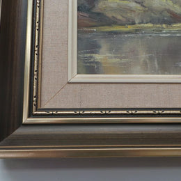 Framed Oil On Board By Artist Lorraine Davies