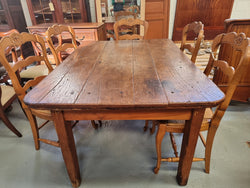 Fabulous Antique Fruitwood Farmhouse Table | Antique & Vintage | Moonee Ponds Antiques | Australia Wide Delivery
