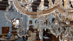 Elegant French Parisian Chandelier | Antique & Vintage | Moonee Ponds Antiques | Australia Wide Delivery