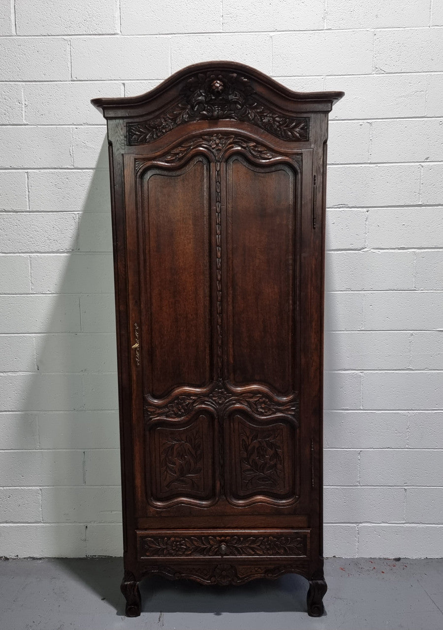 An Attractive French Single-Door ‘Marriage Armoire’ | Antique & Vintage | Moonee Ponds Antiques | Australia Wide Delivery