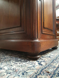 French 19th Century Walnut Pedestal Desk | Antique & Vintage | Moonee Ponds Antiques | Australia Wide Delivery