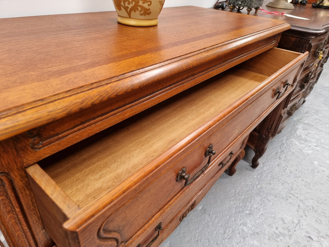 Vintage French Louis XV Style Three Drawer Chest