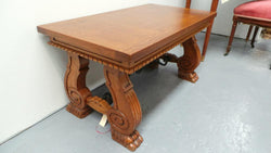 Petite Spanish Style Parquetry Top Coffee Table | Antique & Vintage | Moonee Ponds Antiques | Australia Wide Delivery