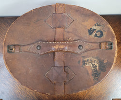 Black Silk Top Hat Manufactured by The Buzolich Family, Melbourne Between 1910 – 1927 (Now City Hatters Flinders Street) | Antique & Vintage | Moonee Ponds Antiques | Australia Wide Delivery