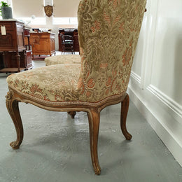 Pair of French Upholstered Chairs