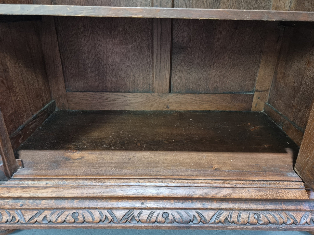 19th Century French Oak Gothic Style Cabinet | Antique & Vintage | Moonee Ponds Antiques | Australia Wide Delivery
