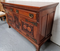 Decorative Walnut Art Nouveau Sideboard | Antique & Vintage | Moonee Ponds Antiques | Australia Wide Delivery