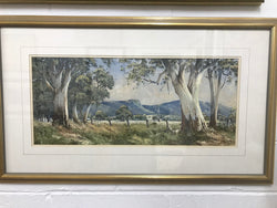 Australian Framed Landscape by Hugh Guthrie | Antique & Vintage | Moonee Ponds Antiques | Australia Wide Delivery