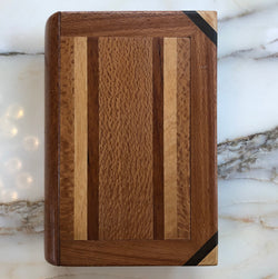 Rare Australian Silky Oak & Cedar Book With Hidden Trinket Box | Antique & Vintage | Moonee Ponds Antiques | Australia Wide Delivery