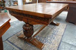 French Oak Extension Dining Table | Antique & Vintage | Moonee Ponds Antiques | Australia Wide Delivery