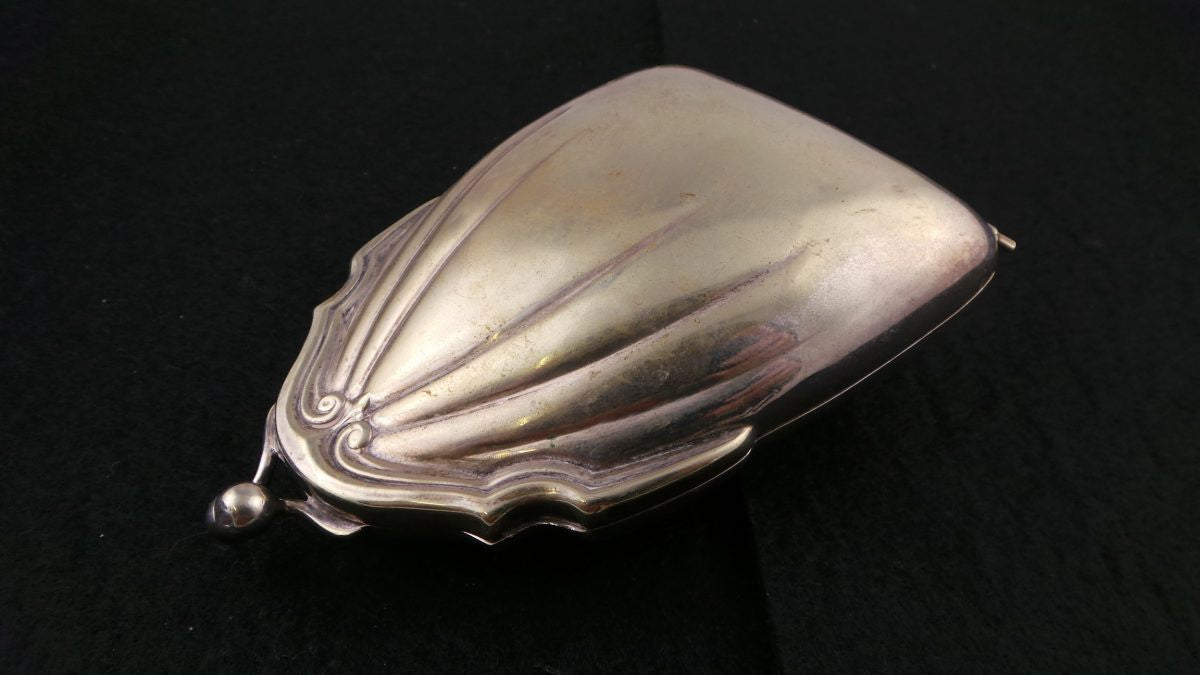 Antique Edwardian Silver Plated Coin Purse | Antique & Vintage | Moonee Ponds Antiques | Australia Wide Delivery