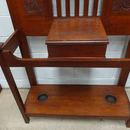 Australian Arts and Crafts Hall Stand