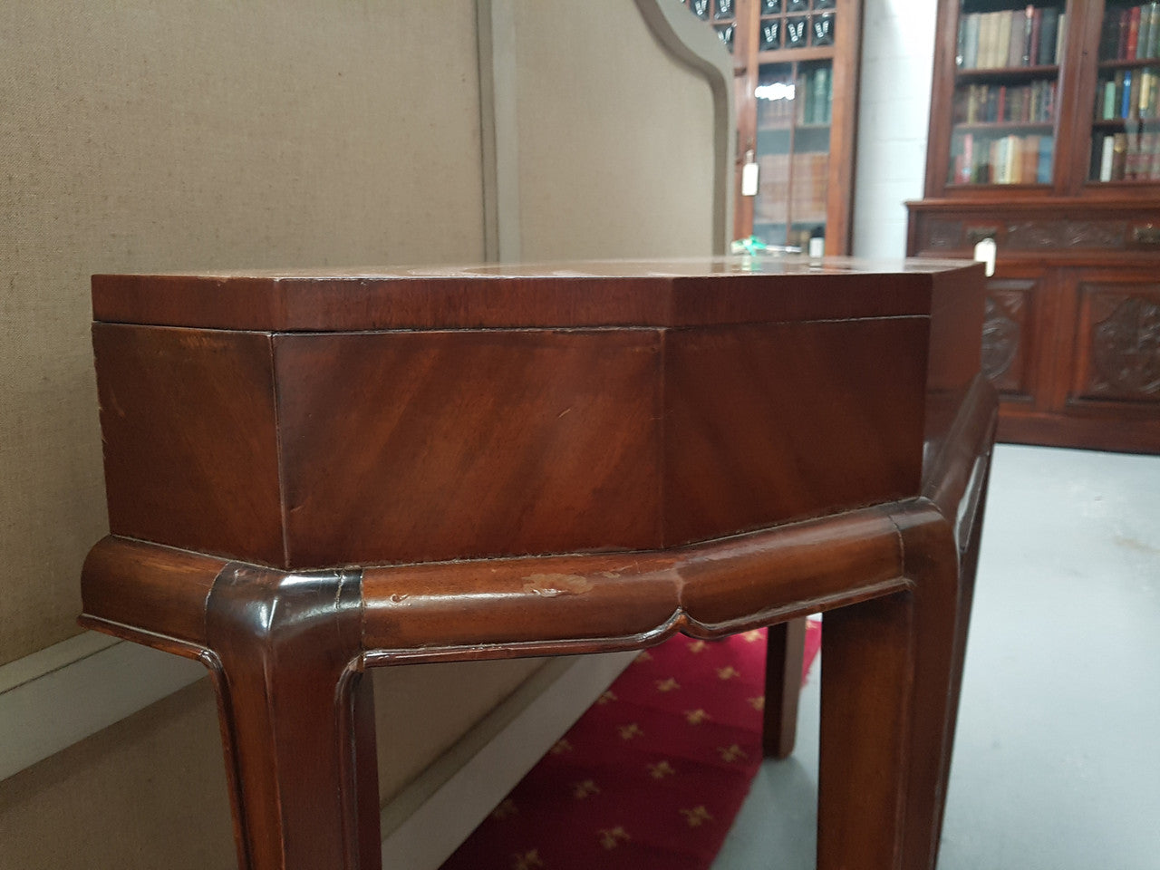 Walnut Art Deco Side Table | Antique & Vintage | Moonee Ponds Antiques | Australia Wide Delivery