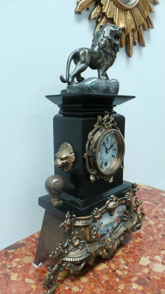 Antique French Style Mantle Clock