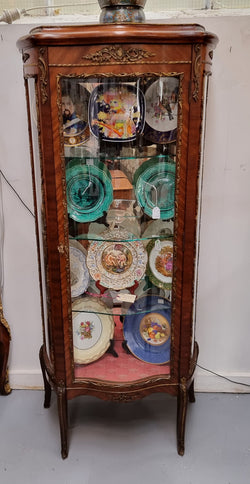 Stunning French Louis XV Style Walnut & Ormolu Vitrine | Antique & Vintage | Moonee Ponds Antiques | Australia Wide Delivery