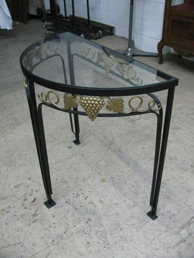 Vintage Cast Iron Hall Table