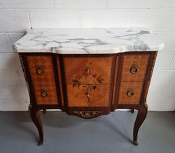Beautiful French Marquetry Inlaid Transitional Commode | Antique & Vintage | Moonee Ponds Antiques | Australia Wide Delivery