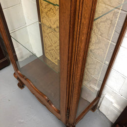 French Oak Louis XV Style Vitrine