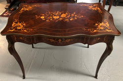 Superbly Marquetry Inlaid 19th Century French Bureau Plat | Antique & Vintage | Moonee Ponds Antiques | Australia Wide Delivery