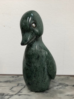 Delightful Carved Chinese Soapstone figure of a Duck | Antique & Vintage | Moonee Ponds Antiques | Australia Wide Delivery