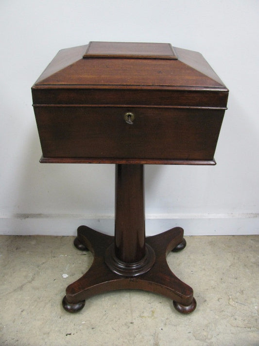 Victorian Jewellery Box On Stand