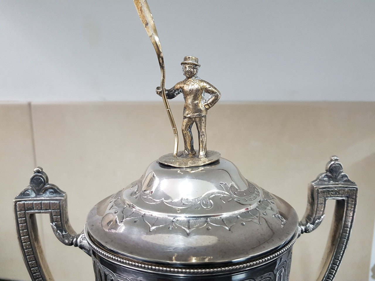 1888 Tasmanian Saint Mary's College Rowing Trophy | Antique & Vintage | Moonee Ponds Antiques | Australia Wide Delivery