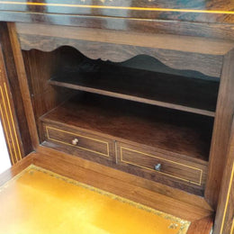 French Floral Marquetry Abattant