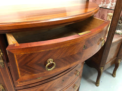 Superb half round French Side Cabinet | Antique & Vintage | Moonee Ponds Antiques | Australia Wide Delivery