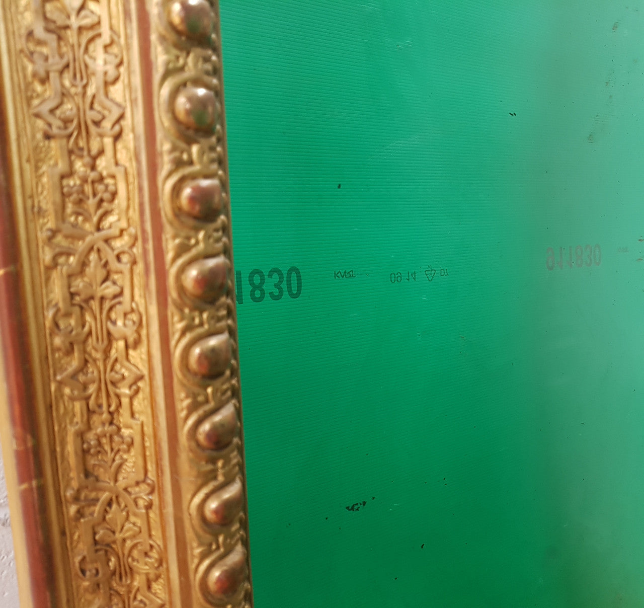 A Beautiful French Gilt Napoleon III Mantle Mirror