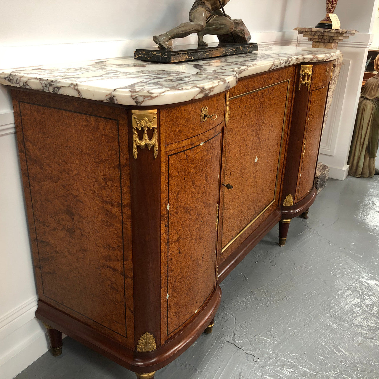 French Deco Empire style Sideboard