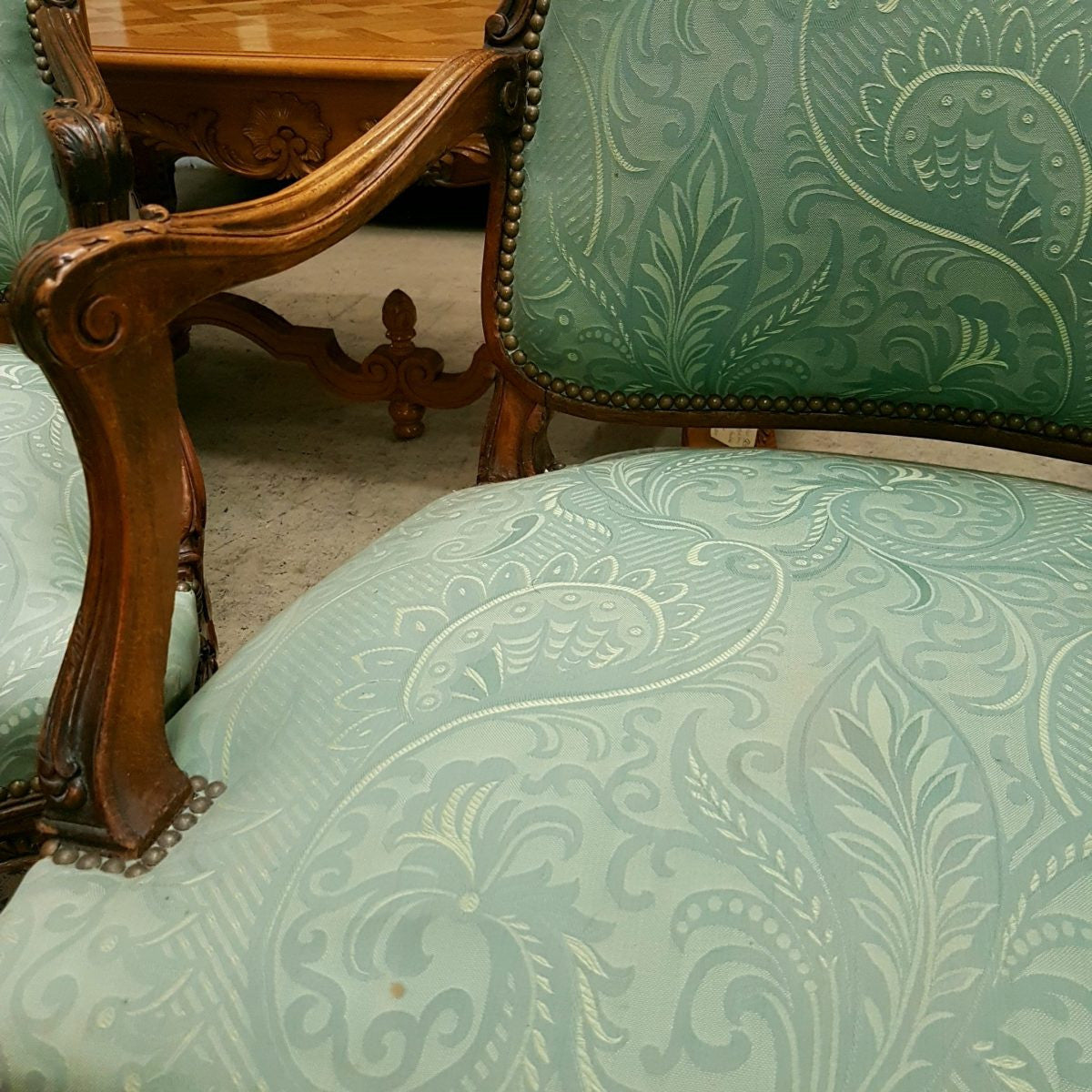 Pair of French Louis XV Fauteuils