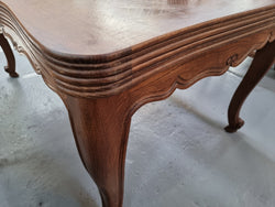 Oak Louis 15th Style Parquetry Top Extension Dining Table | Antique & Vintage | Moonee Ponds Antiques | Australia Wide Delivery