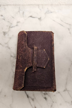 Antique Key of Heaven Leather Bound Small Prayer Book | Antique & Vintage | Moonee Ponds Antiques | Australia Wide Delivery