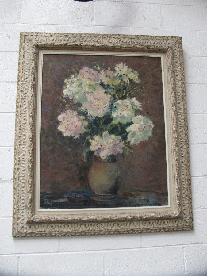 French Floral Oil Painting | Antique & Vintage | Moonee Ponds Antiques | Australia Wide Delivery