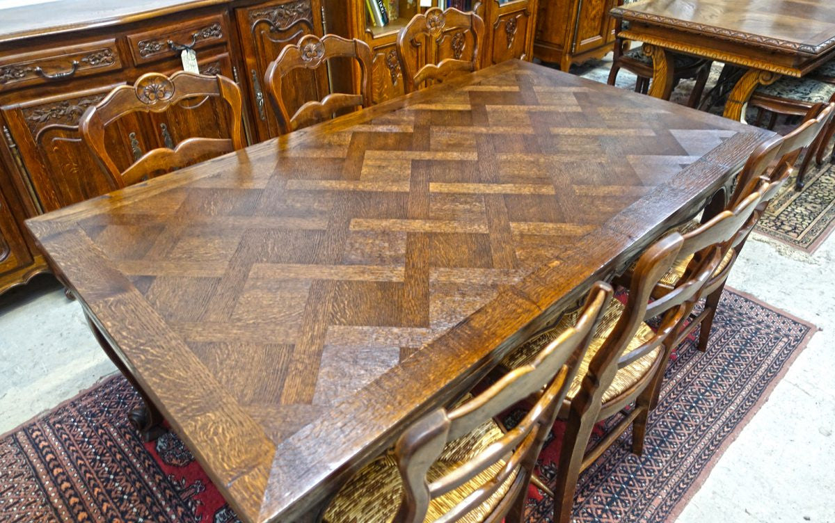 French Provincial Dining Table | Antique & Vintage | Moonee Ponds Antiques | Australia Wide Delivery