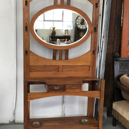Fabulous Arts and Crafts Hall stand