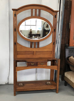 Fabulous Arts and Crafts Hall stand | Antique & Vintage | Moonee Ponds Antiques | Australia Wide Delivery