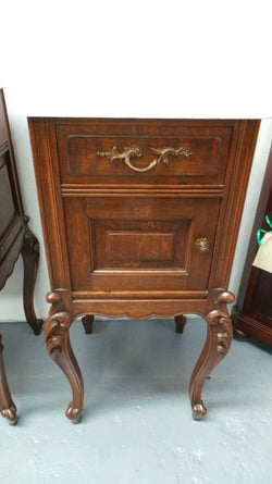 Pair of French Oak Bedside Cabinets-5 | Antique & Vintage | Moonee Ponds Antiques | Australia Wide Delivery