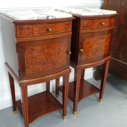 Pair Of French Louis XVI Style Bedsides