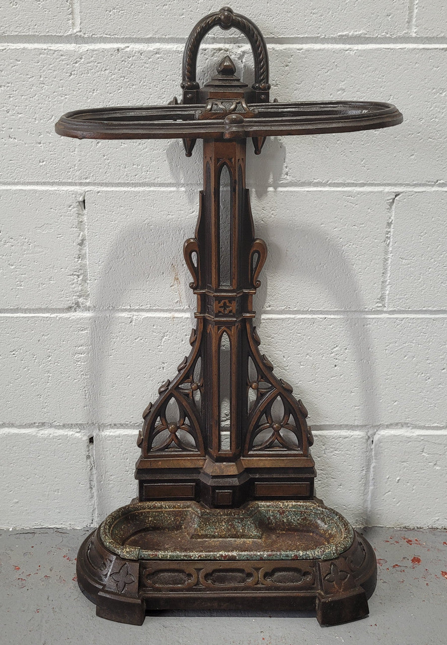 Victorian Gothic Style Cast Iron Umbrella Stand | Antique & Vintage | Moonee Ponds Antiques | Australia Wide Delivery