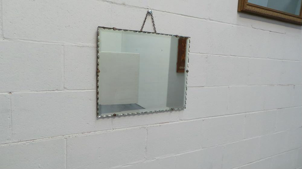 Art Deco Bevelled Wall Mirror